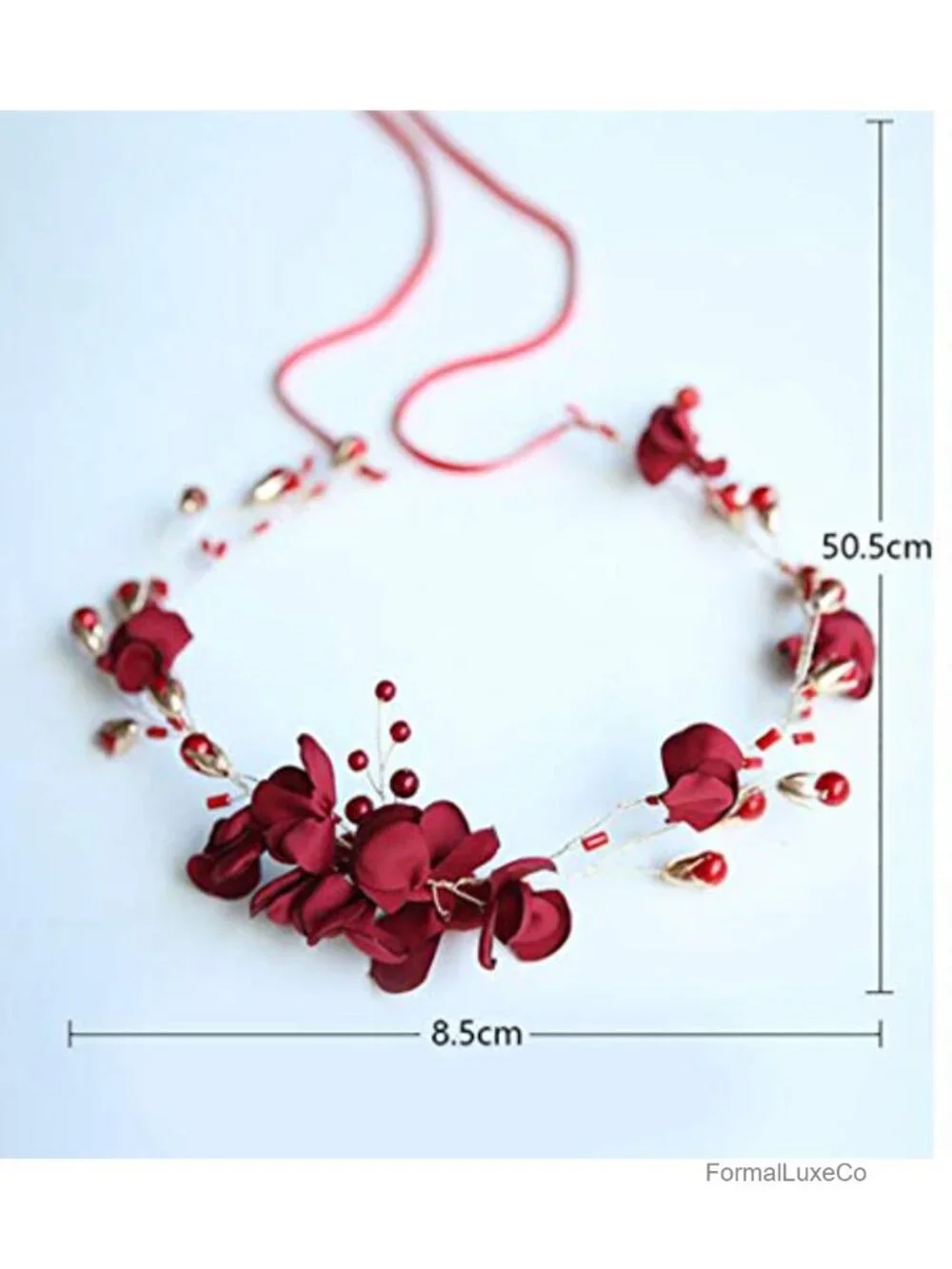 Bridal Crystal Headband Hair Vine Pearl Rhinestone Alloy Hair Accessory